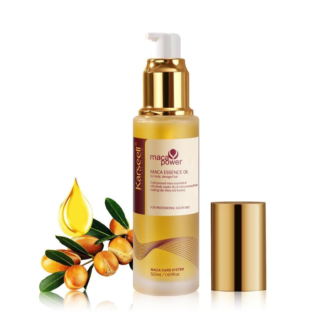 Karseell Moroccan Argan Oil for Hair Healing Cold Pressed Weightless Argan Oil Hair Serum for Dry Da