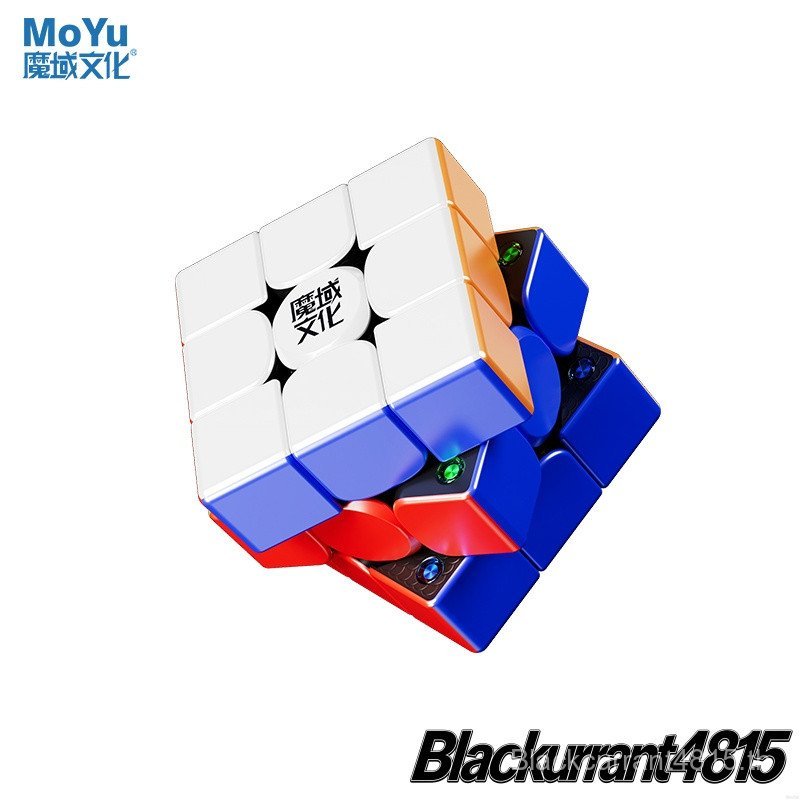 MoYu Weilong WRM V11 SE 3x3x3 Black Core Magnetic Maglev Cube Professional 33 ปริศนาความเร็ว Cubing 