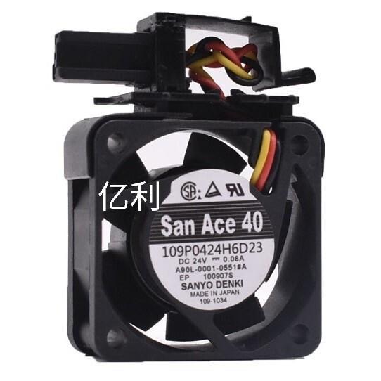 SanAce40 A90L-0001-051 A 109P0424H6D23 0.08A พัดลม FANUC