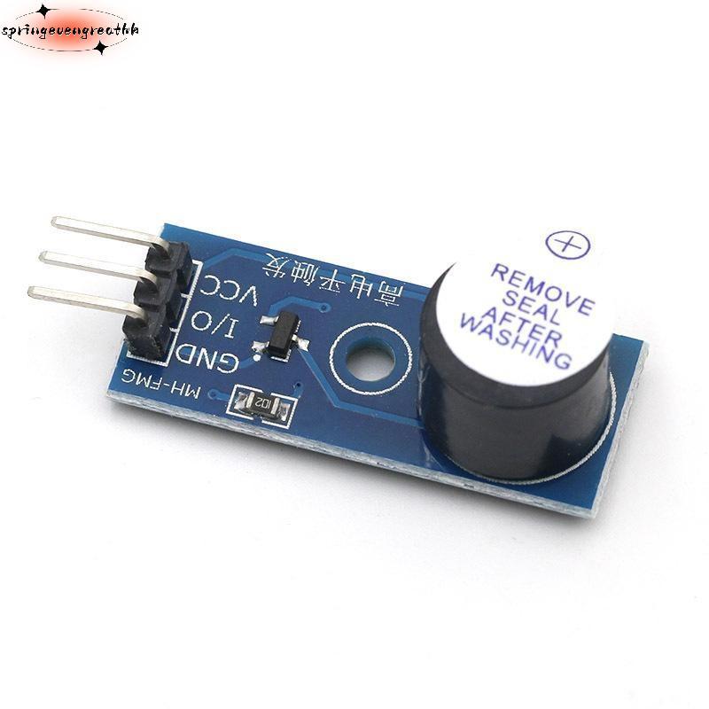 SPING Dual Mode Buzzer โมดูล 5V Active Passive High Low Level Trigger PWM สําหรับ IOT Project Develo