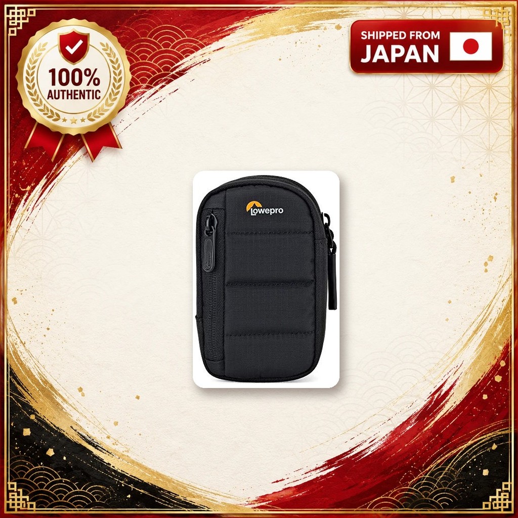 Lowepro กระเป๋ากล้อง เคสกล้อง กระเป๋าใส่กล้องคอมแพค กันน้ำ สีดำ Tahoe CS20 0.3L LP37323-PKK