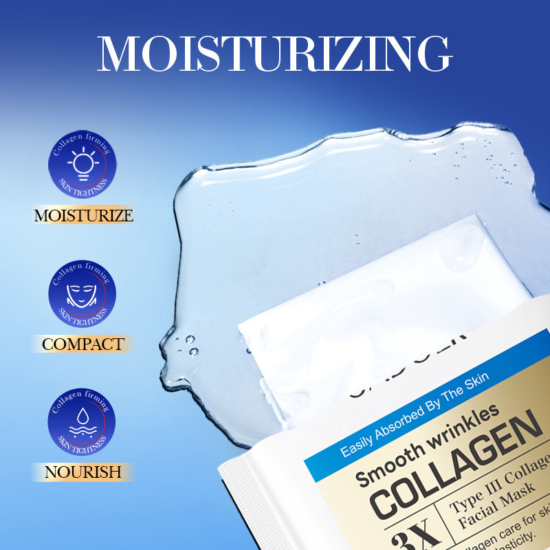 Type Three Collagen Wrinkle Firming Mask SADOER Moisturizing Mask 7FMG