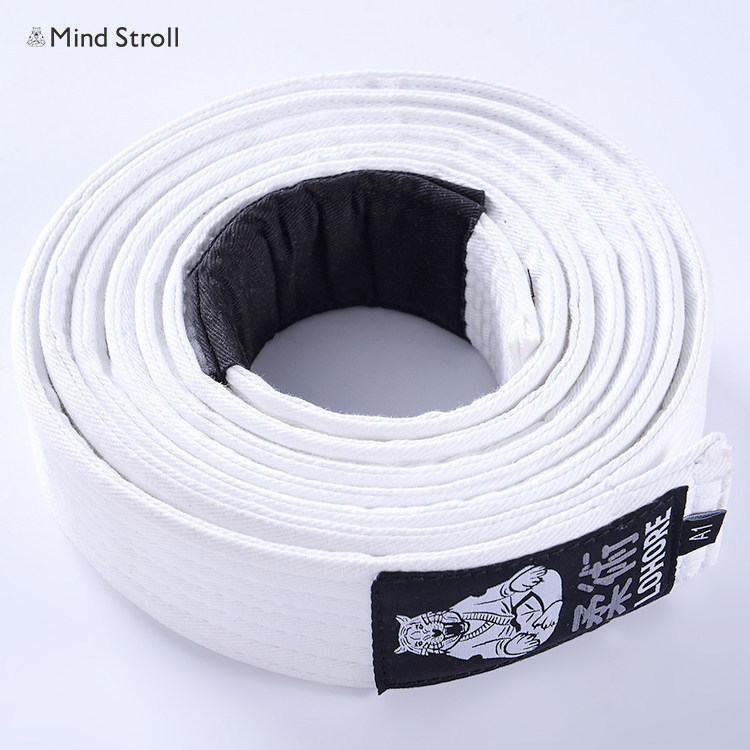พืชร้ายแรง术腰带 道带 BJJ BELT 巴西蓝带 Mind Stroll