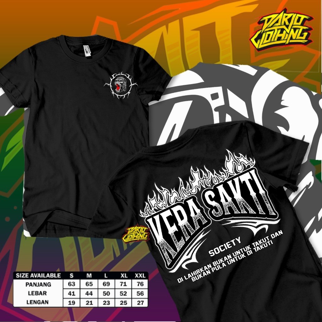 IKSPI Kera Sakti Society เสื้อยืด Born Not For Fear And Not Pula For Not Afraid