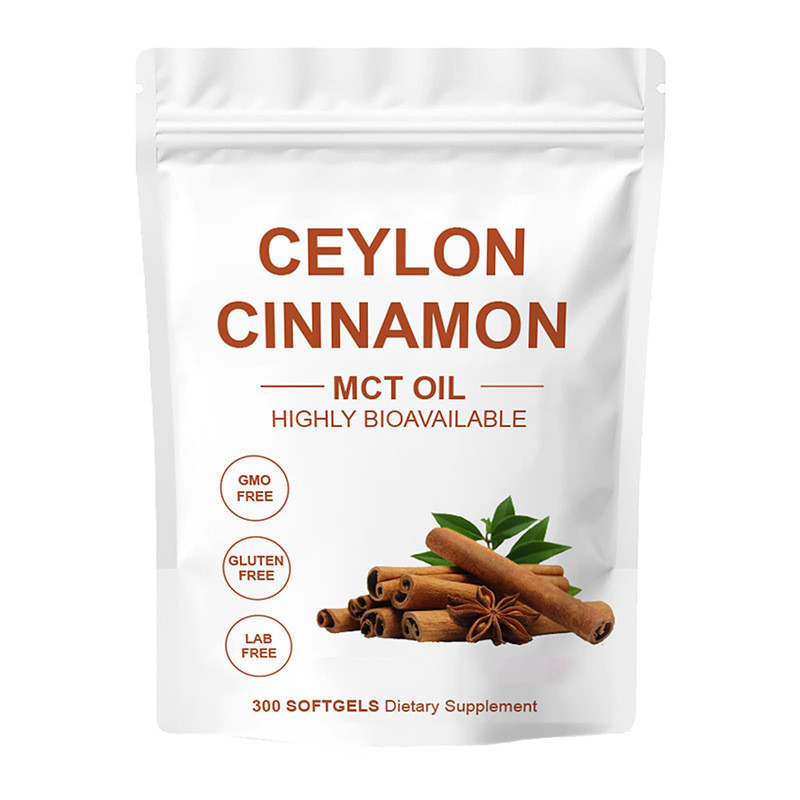 พร้อมสต็อก จัดส่งฟรี US Area ขายร้อน 60 ceylon อบเชยแคปซูลอ่อน ceylon อบเชย