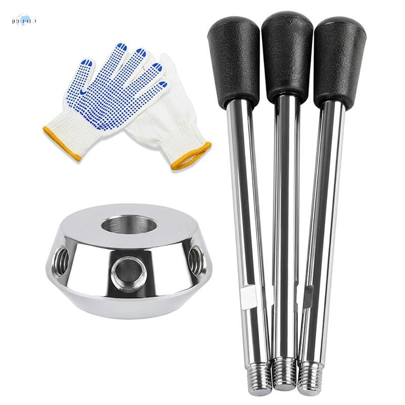 3 เจาะเครื่อง Feed Handle Kit สําหรับ Hub Heavy-Duty Bench เจาะสําหรับ Z512, Z516, Z4116,Z4120