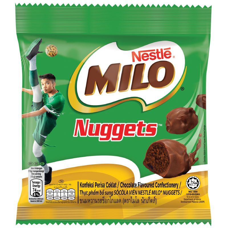 ไมโลนักเก็ตส์ช็อกโกแลต 60กรัม Milo Nuggets Chocolate 60g.