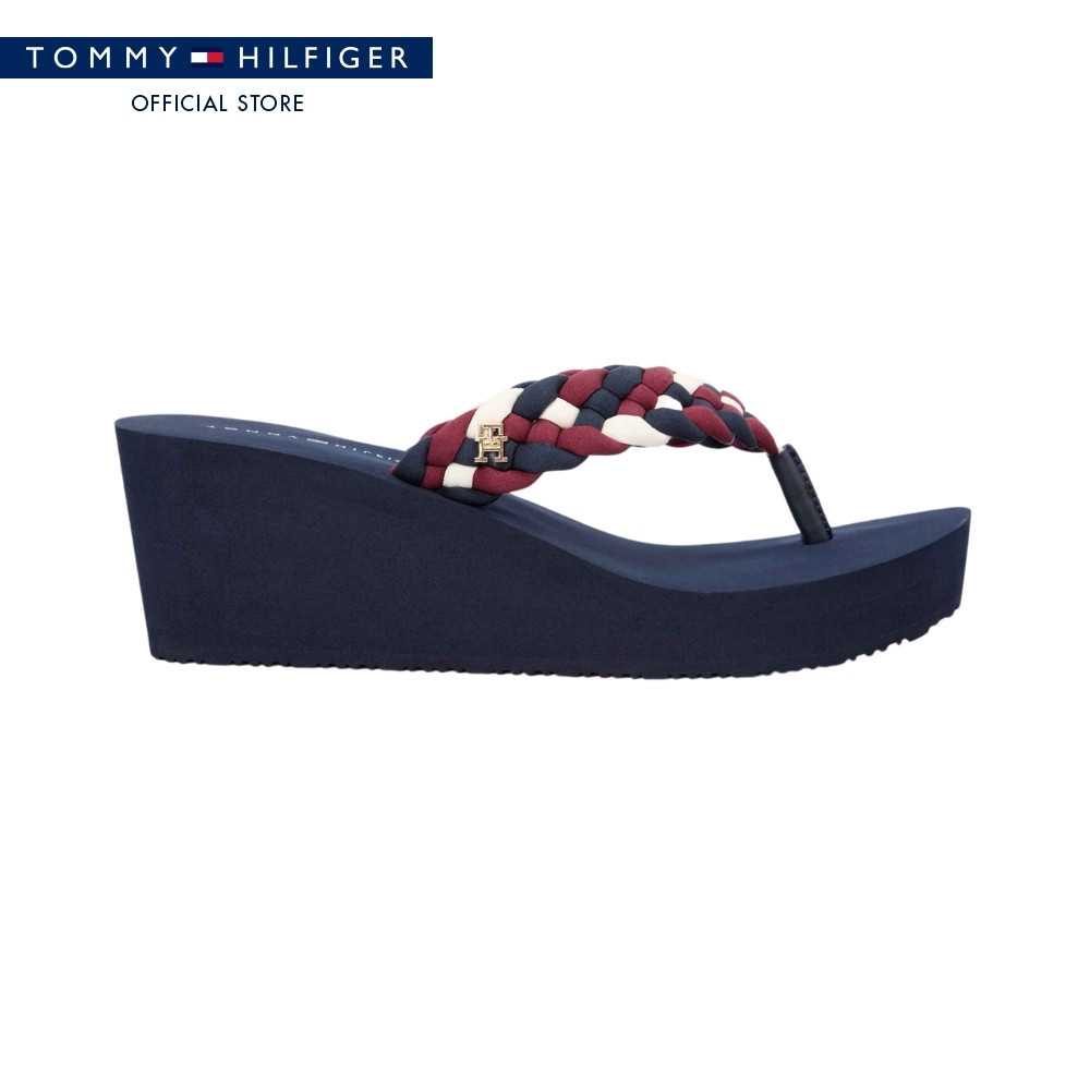 Tommy Hilfiger รองเท้าแตะ ผู้หญิง รุ่น FW0FW09198 0GY - สีน้ำเงิน