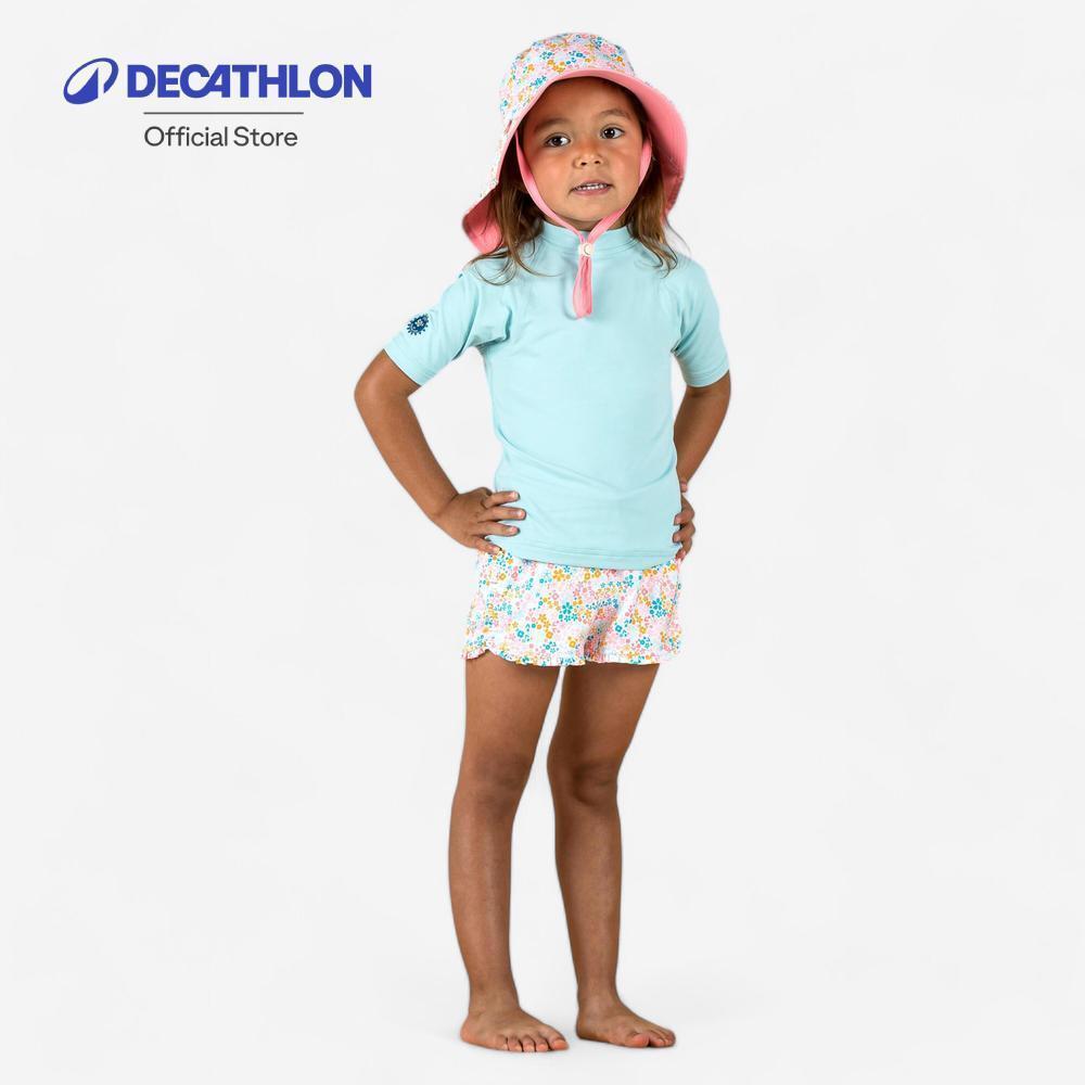Decathlon Baby Short-Sleeved Anti-Uv T-Shirt เสื้อยืดแขนสั้นป้องกันรังสียูวีสำหรับเด็กเล็ก