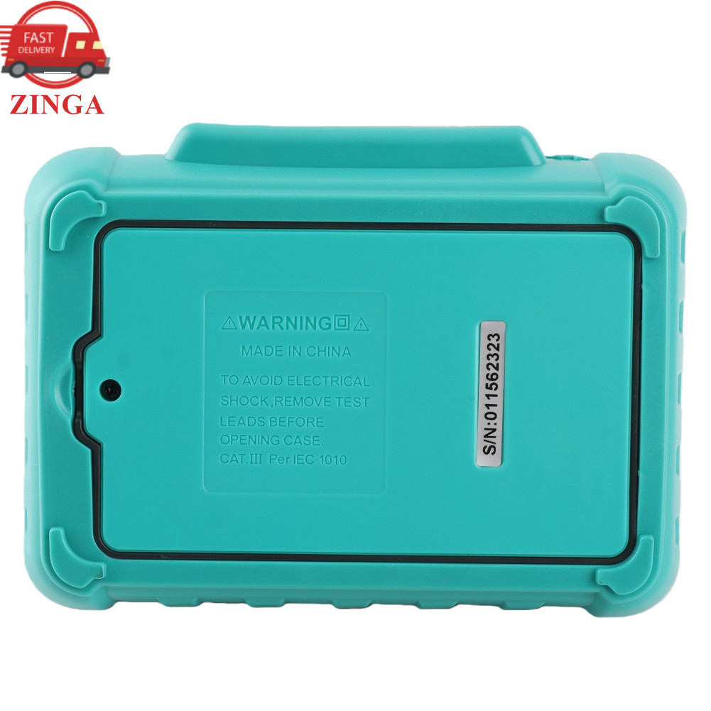 Zinga-th Zinga-th VC60B+ เครื่องทดสอบความต้านทานฉนวนดิจิตอล LCD Megohm Meter Megohmmeter DC250V/500 