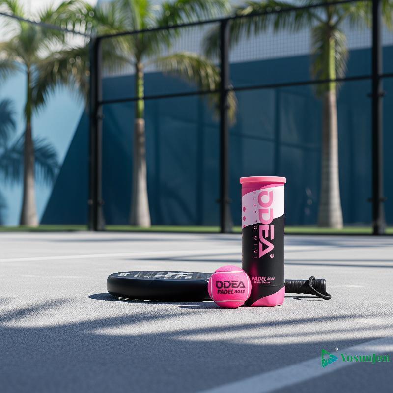 YosunJon] 3 ชิ้นประสิทธิภาพสูง Padel Balls ตีกลับสูง Consistent Bounce Training Balls สําหรับมืออาชี