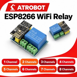 ESP8266 ESP-01S ESP01 Wifi Relay module โมดูลรีเรย์ ควบคุมผ่านไวไฟ