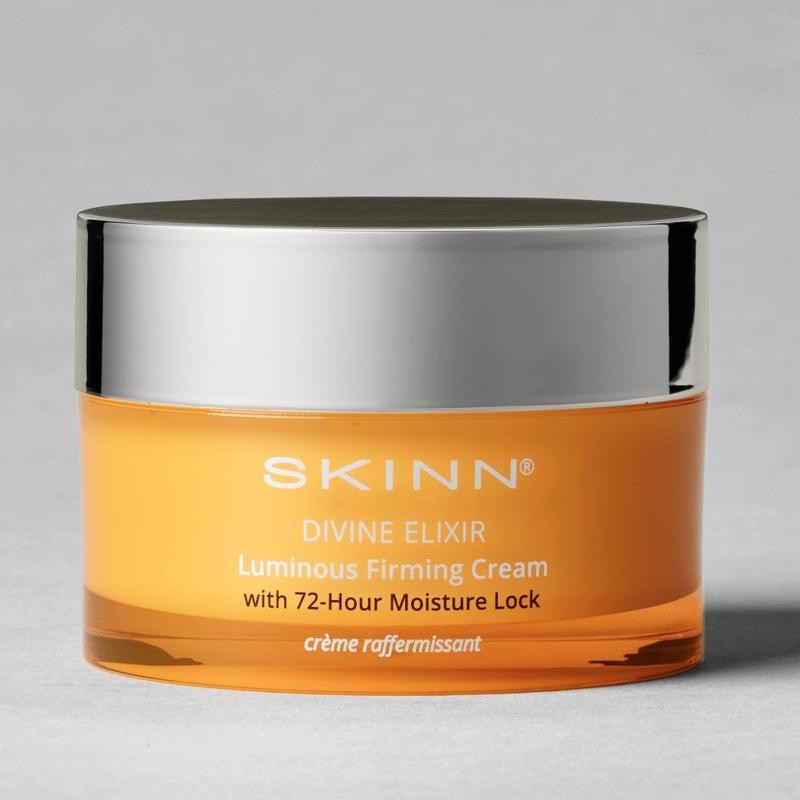 Skinn Cosmetics Divine Elixir Luminous Facial Firming Cream 72 ชั่วโมง Moisture Lock - Hydrating & M