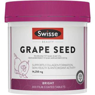 Swisse Ultiboost Grape Seed 14,250mg 300 Tablets เกรปซีด สารสกัดจากเมล็ดองุ่น