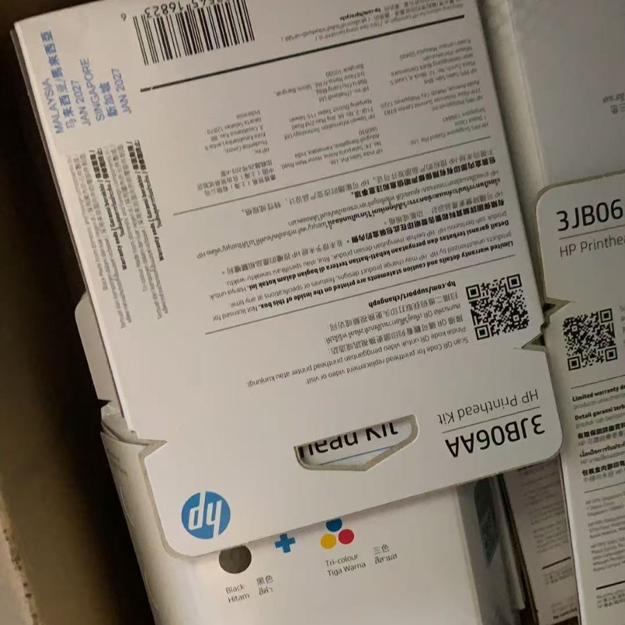 ตลับหมึกอิงค์เจ็ท HP GT53 52 51 ดั้งเดิม HP5820 310 410 5810 3jb06AA หัวพิมพ์