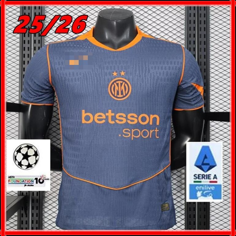 Player Version 2025-2026 Inter Milan Jerseys Football Jerseys Men Shirt