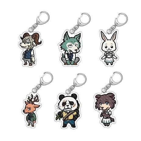 Beastars: พวงกุญแจอะคริลิคใสโลกสัตว์