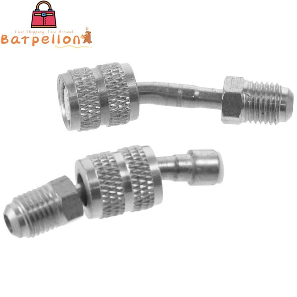 BARPELLON อะแดปเตอร์ R410A 2 ชิ้น, 5/16 นิ้ว 1/4 นิ้ว Mini Split Adapter, R410a สารทําความเย็นสีเหลื