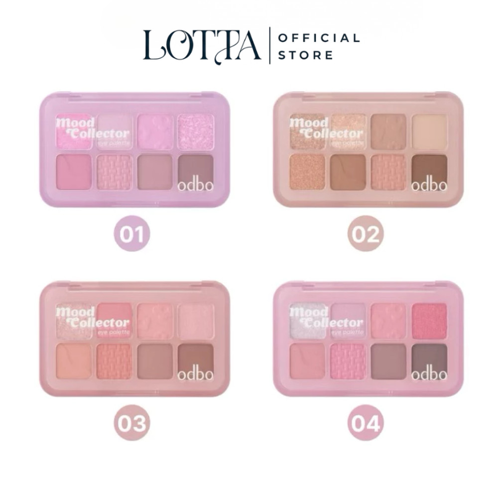 OD2030 ODBO MOOD COLLECTOR EYE PALLET #พาเลทมู้ด