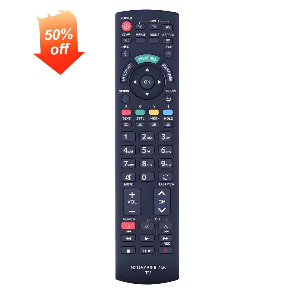 N2QAYB000748 รีโมทคอนโทรลสําหรับ Panasonic TH-50PZ850A TH-58PZ850A TH-65PZ850A N2QAYB000583 N2QAYB00
