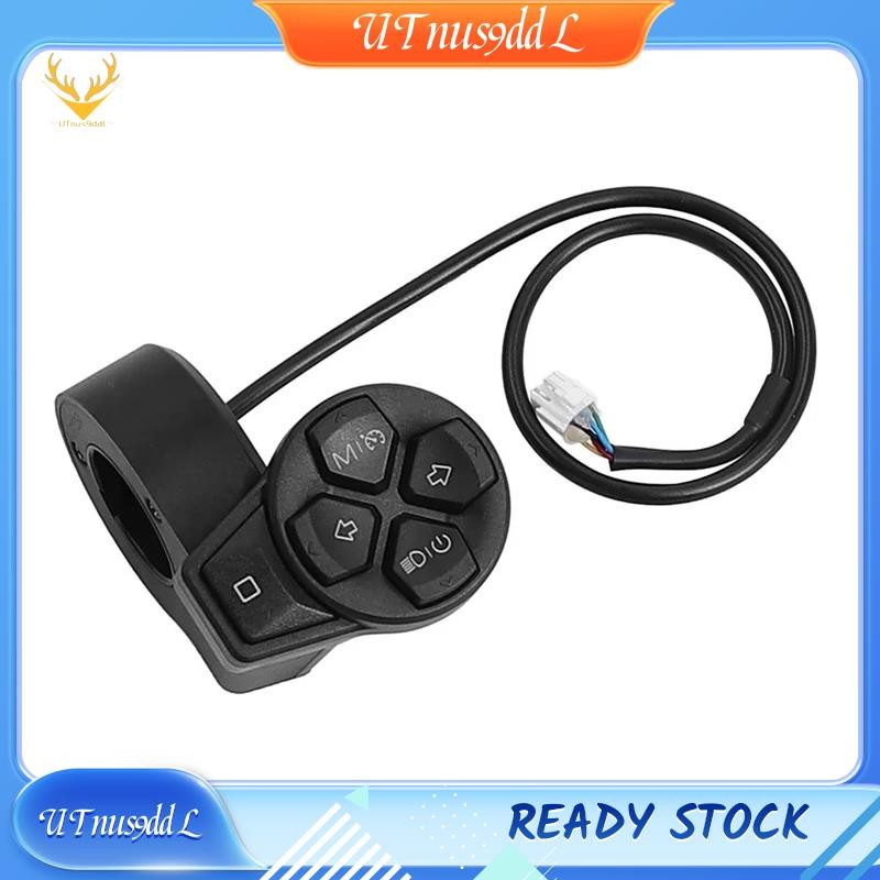 [UTnus9ddL] ลูกบิดโรตารีสําหรับสวิตช์มิเตอร์ไฟเลี้ยวสําหรับสกู๊ตเตอร์ไฟฟ้า ZT3/ZT3 Pro