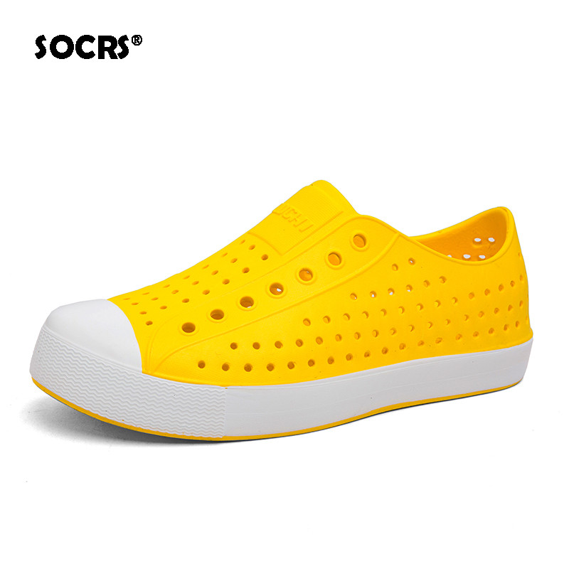 SOCRS 2026 รองเท้าแตะชายหาดคู่สีสันสดใส EVA แฟชั่นน้ําหนักเบาลื่นกันน้ําอินเทรนด์ทนต่อการสึกหรอระบายอากาศสไตล์เกาหลี