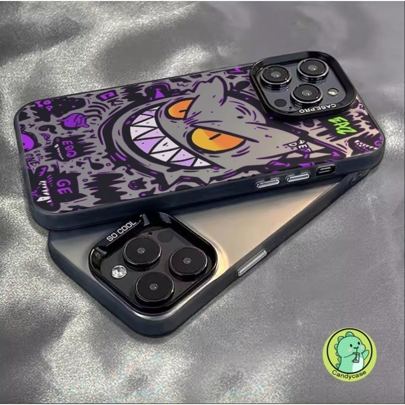 Cool GengarปลอกสําหรับRealme 15 14T 14 13 Pro 12 11 Pro Plus 14X 12X 11X 10 9 Pro 9i + 5G 4Gน่ารักการ์ตูนPokémon Boy Hardเคสโทรศัพท์