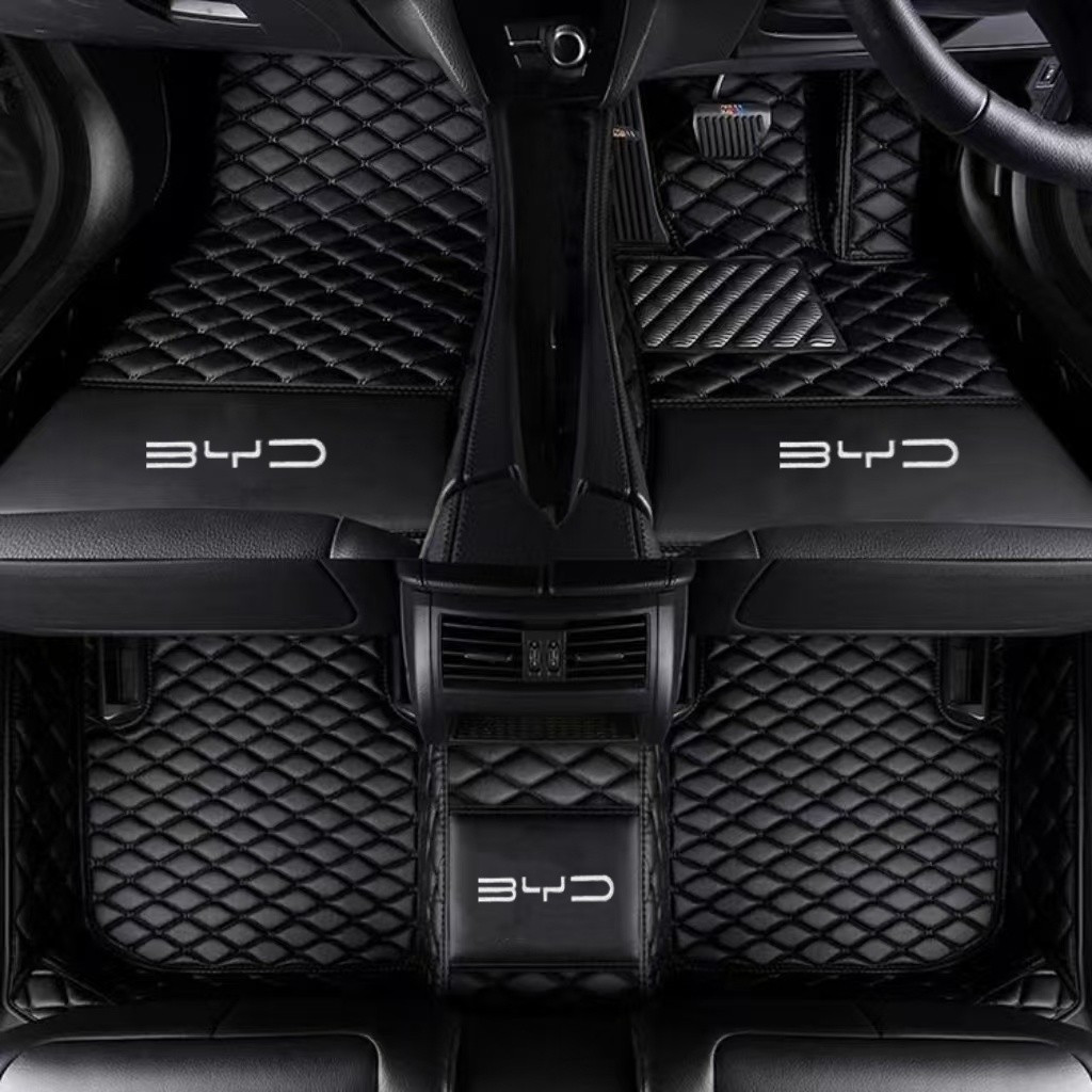 [BYD]BYD M6 6-Seater / 7-Steater 3 แถวพรมปูพื้นรถยนต์ sustom พรมรถยนต์ karpet หนังกันน้ํา