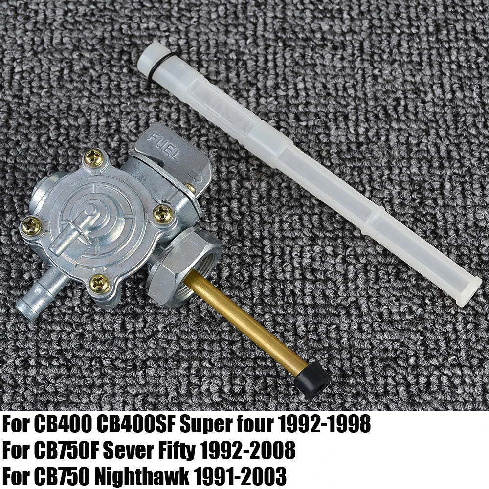 การใช้ Petcock Tap วาล์วสวิทช์ปั๊มสําหรับ Honda CB750 Nighthawk CB750F Sever Fifty CB400 CB400SF Sup