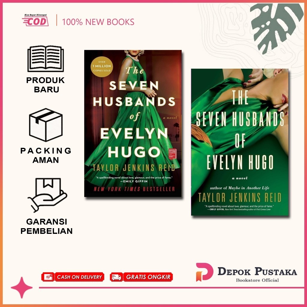 สามีเจ็ดแห่ง Evelyn Hugo - Taylor Jenkins Reid (ภาษาอังกฤษ)