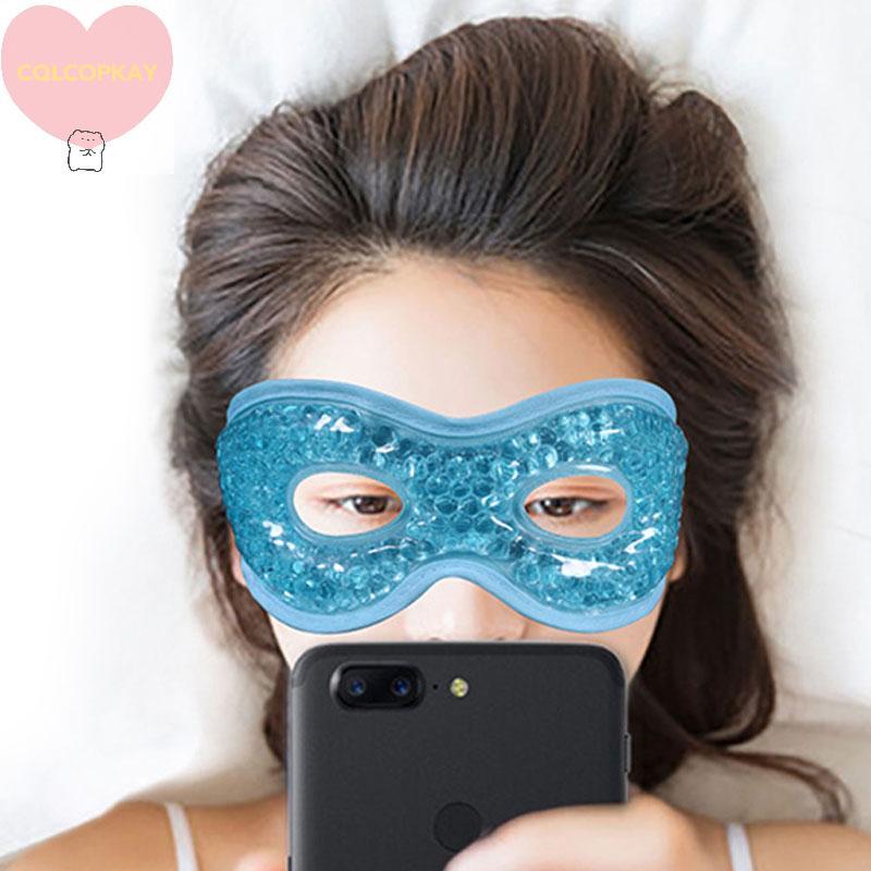 HANHAI Eye Mask Gel Cooling Eye Sleep Mask Ice Cold Compress Puffy Eyes Dry Eyes Beauty TH