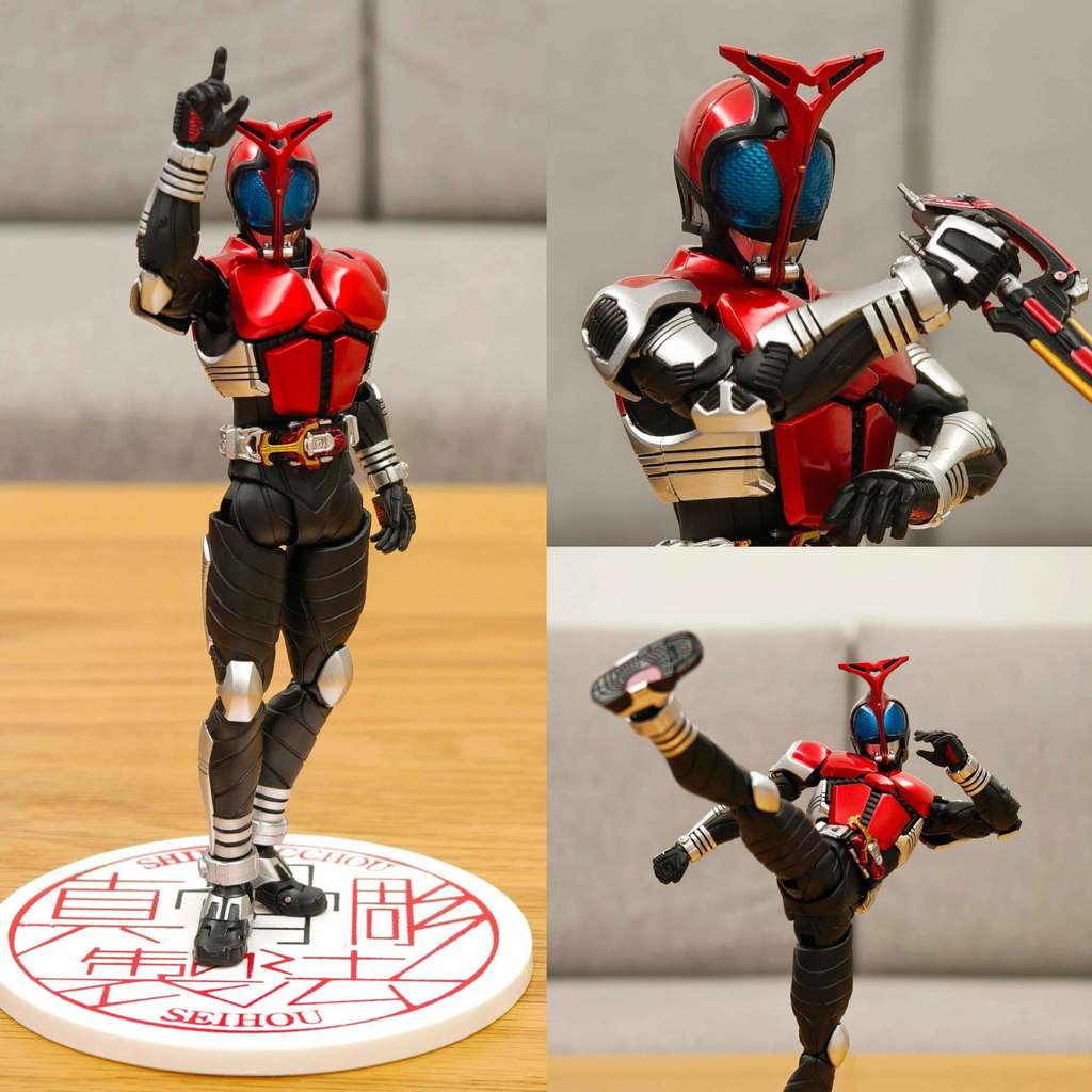 สินค้าใหม่พร้อมสต็อกในประเทศ SHF Kamen Rider Kabuto Kabuto จริงแกะสลักกระดูกรูปรุ่น Super Action Fig