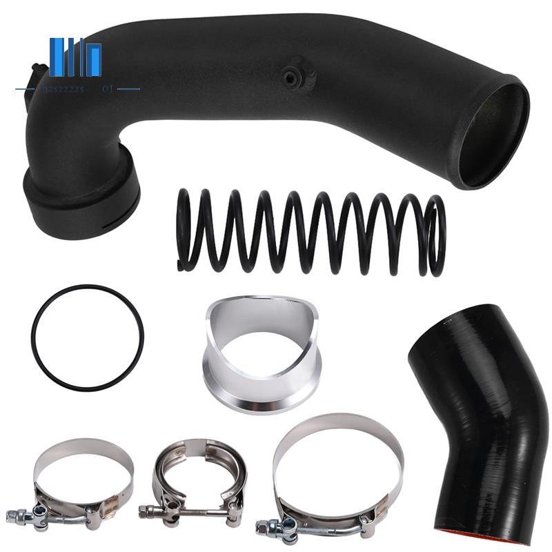 50 มม.BOV Air Intake Turbo Charge Hard Pipe Kit สําหรับ N54 E88 E90 E92 135I 335I