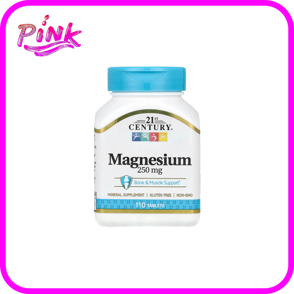 21st Century, Magnesium, 250 mg, 110 Tablets
