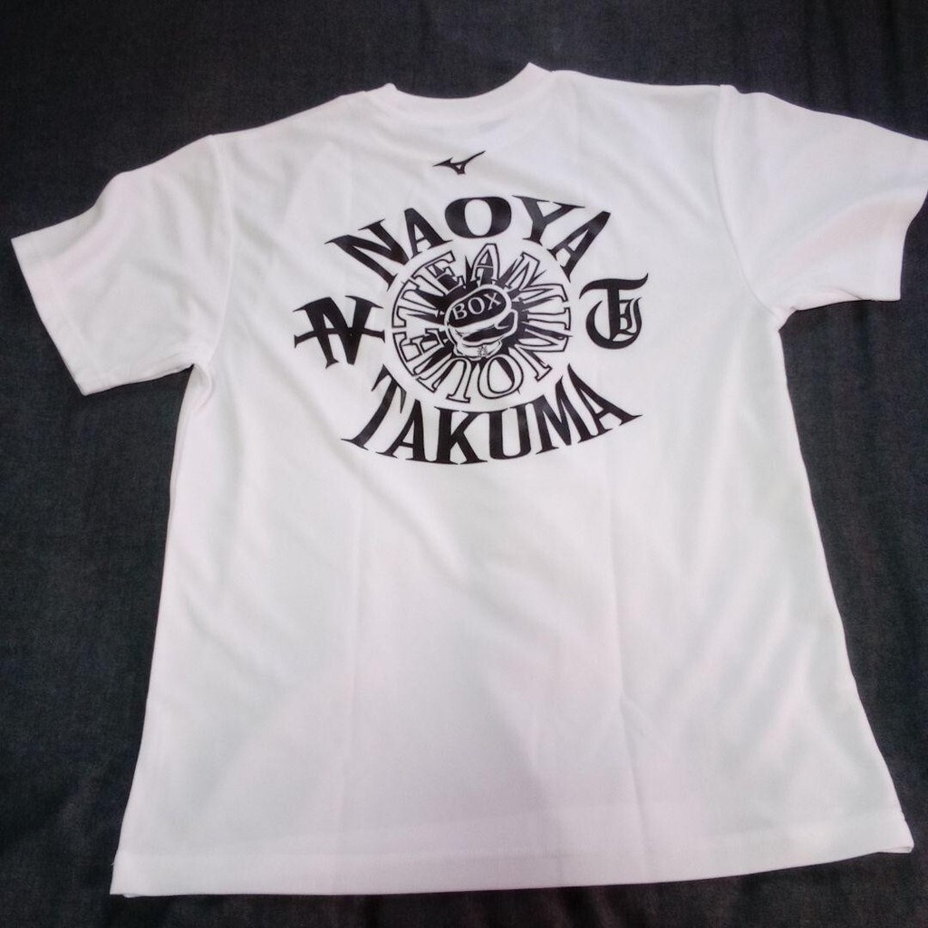 เสื้อยืดแขนสั้น ทำจากฝ้ายบริสุทธิ์ 100%, เวอร์ชันพิเศษของ Naoya Inoue ปี 2025 สีขาว