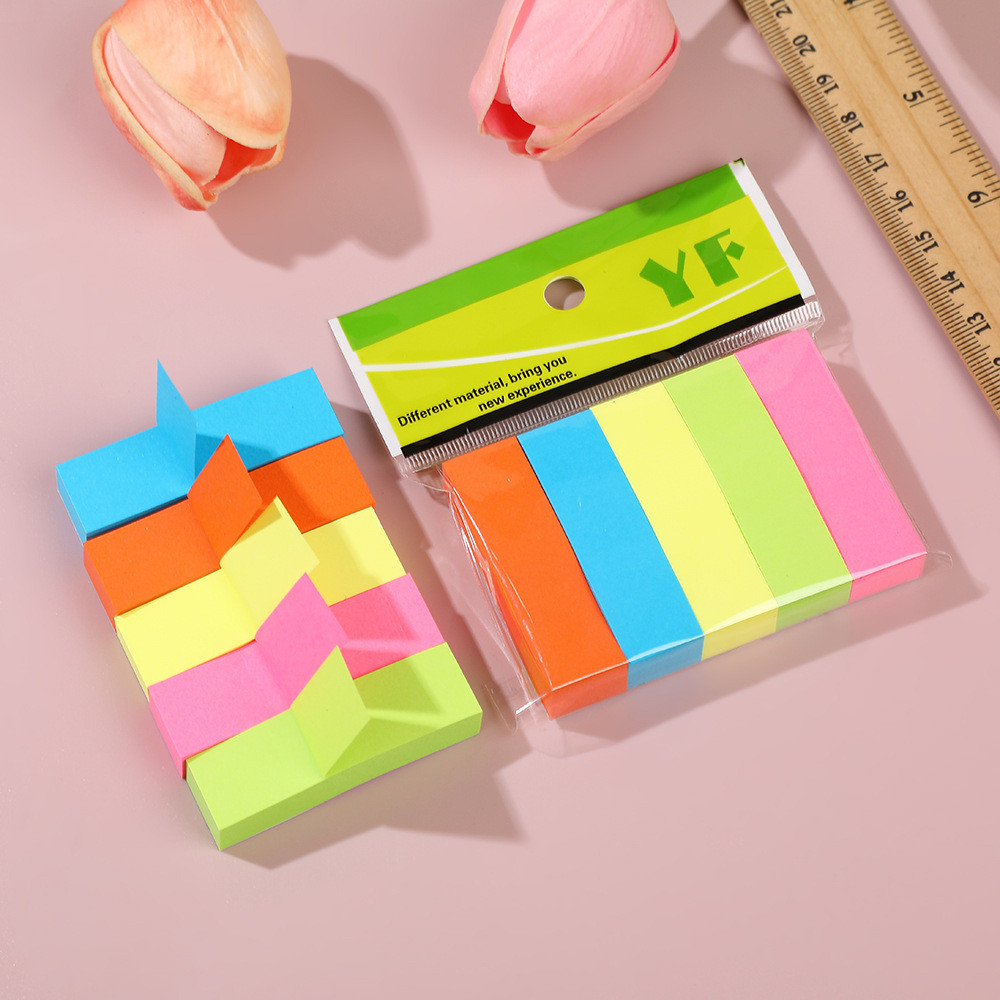 อุปกรณ์การเรียน Color Self-Adhesive Post-It Notes n Times Post Office Notes Notes Notes Notes Index 