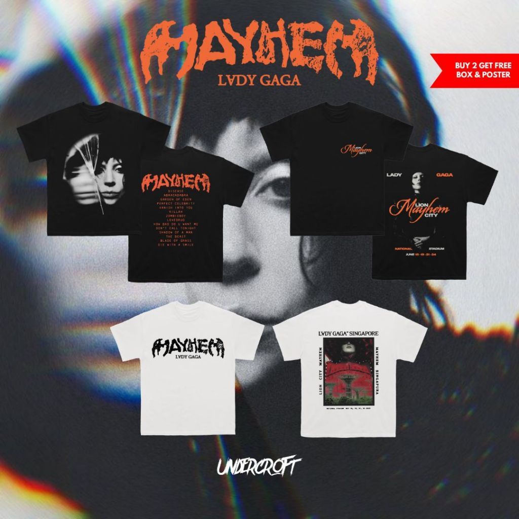 MAYHEM LADY GAGA Lion City OVERSIZE Shirt โดย Undercroft