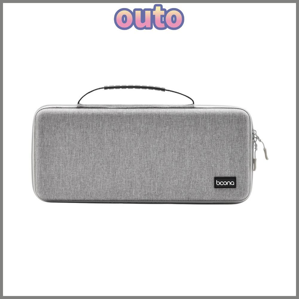 กระเป๋าเก็บคีย์บอร์ด OUTO, อุปกรณ์จัดเก็บเมาส์เปลือกแข็ง, EVA Grey Portable Travel Protective
