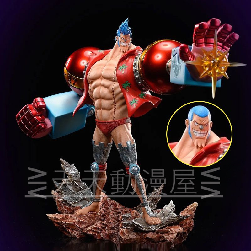จัดส่งฟรี One Piece รุ่น LX Meteor Studio สองปี Later Frankie หมวกฟางโจรสลัด Resonance Double-Headed