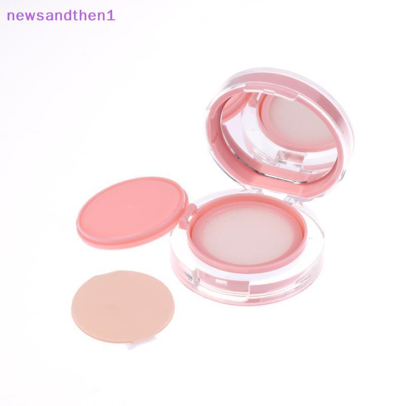 Newsandthen1 6g ว่างเปล่า Air Cushion พัฟกล่องเครื่องสําอางแบบพกพาแต่งหน้าคอนเทนเนอร์แป้งฟองน้ํากระจ