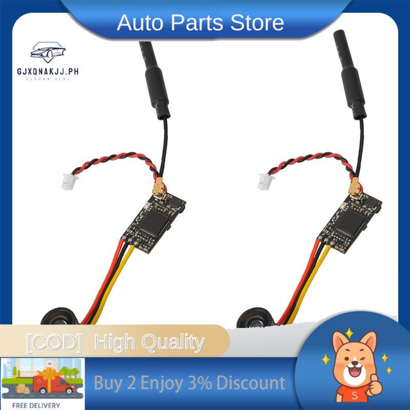 2PCS LST-S4 กล้อง FPV 5.8G 25MW AIO เครื่องส่งสัญญาณ OSD 40CH 800TVL Micro RC กล้องสําหรับ Racing Dr