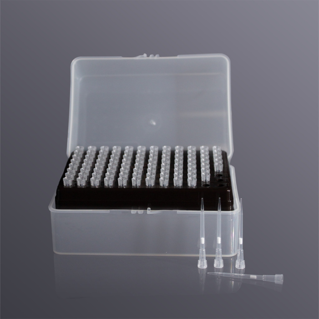 Filter tips, Long 10 μl., sterile,(96pc/rk)#FT-10L-R-S, Labselect