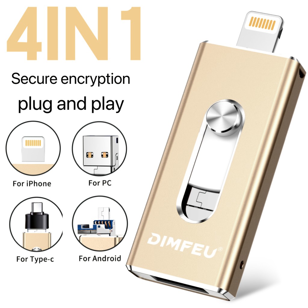 256GB U The tray is suitable for iPhone，128GB 64GB 32GB Storage stick stores files photos videos backup，Compatible iPhon