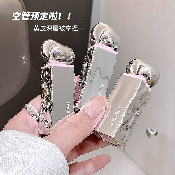 ลิปสติก ลิปกันน้ํา ลิป 4u2 ลิปกลอส Gege Bear Gege Bear Cloudy Velvet Lip Gloss Whitening Tender Matt