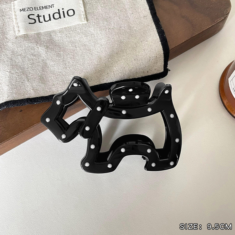 กิ๊บติดผมลายน้องหมา กิ๊บติดผมเด็กผู้หญิงน่ารัก กิ๊บรูปโบว์ลายจุดลูกหมา เครื่องประดับผม ส่งไวจากไทย - รูปที่ 7