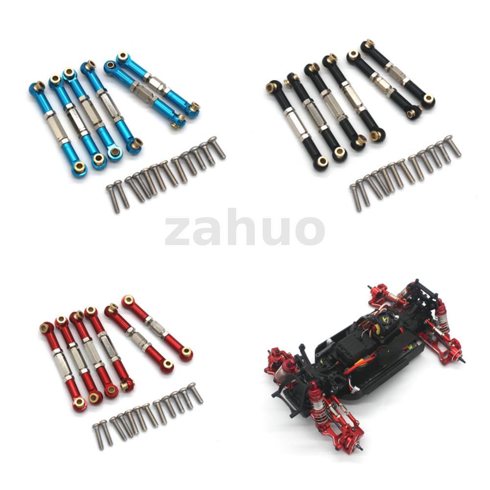 อัพเกรดชิ้นส่วนโลหะปรับ Tie Rod สําหรับ Gladiator 1/14 ZD Racing MT16 BX12 X12S JIUSI MT14R PT14R RC