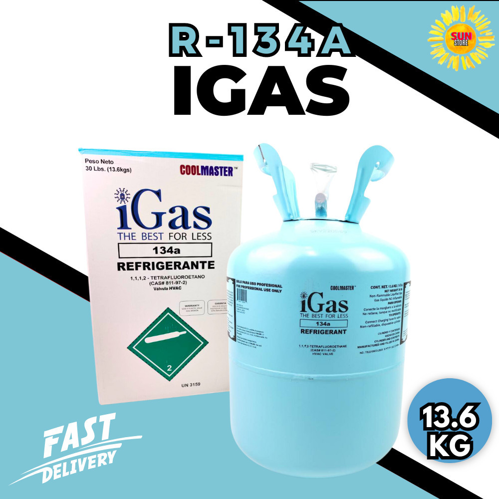 น้ำยาแอร์ R134A มียี่ห้อ DBB JH iGAS ORAFON Entalpia PACO ถังมาตรฐาน 13.6KG - รูปที่ 3