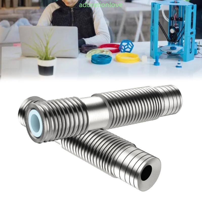 Ador 1 2 3PCS 3D เครื่องพิมพ์ Heatbreak สําหรับ KP3S KP3SPro KP3SProS1 สแตนเลส Extruder Hotend คอ