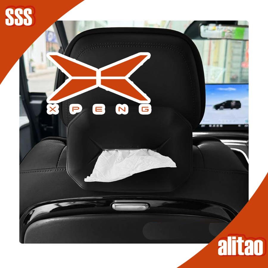 [READY]XPENG G6 Tissue Box XPENG X9 Body Kit xpeng x9 ev Car Decoration Accessories CE8C