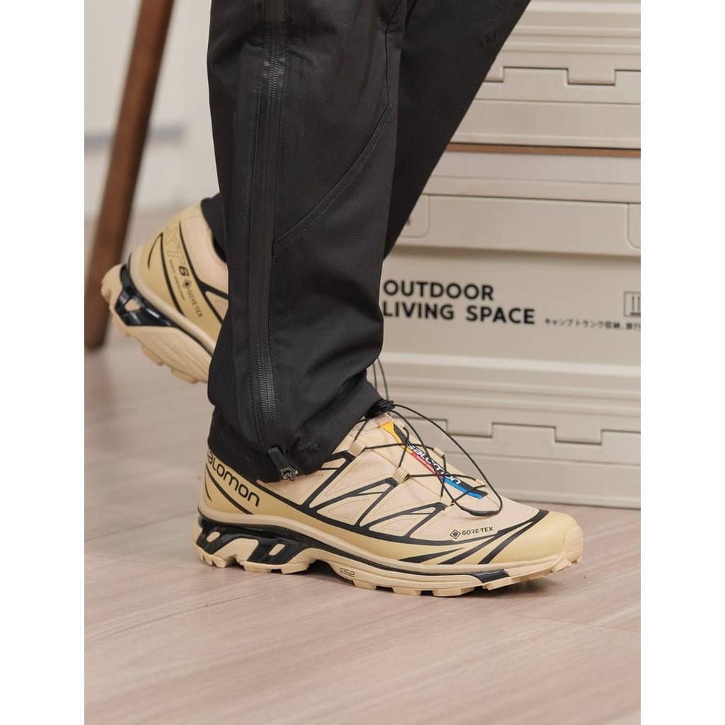 ✅SALOMON รองเท้าวิ่ง XT-6 GTX Black Silver/Black Ebony Sneaker 474506&416635&413173&473057&474455 - แท้100%/ป้ายเกาหลี - รูปที่ 5